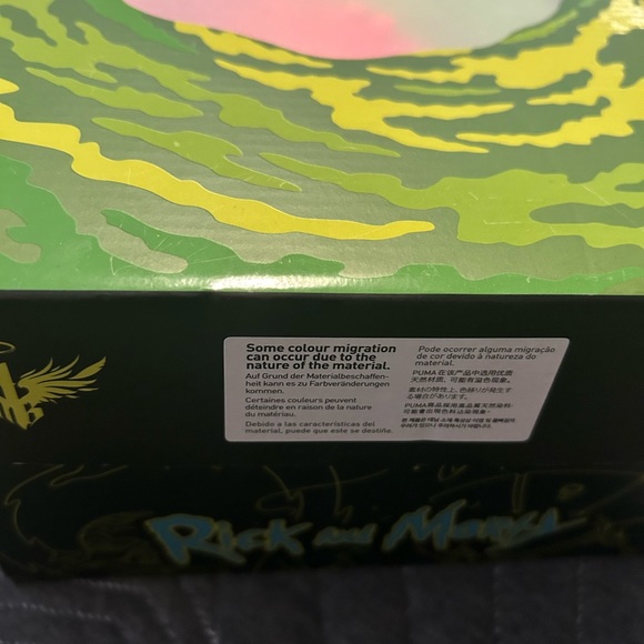 Rickxmorty LaMelo ball shoes size 9 (price negotiable) GOAT verification in box main image 5